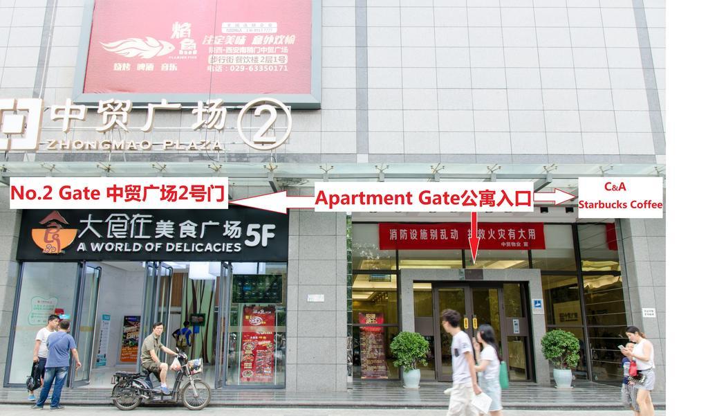 Mark And Henry Apartment Xi'An South Gate/City Wall ภายนอก รูปภาพ