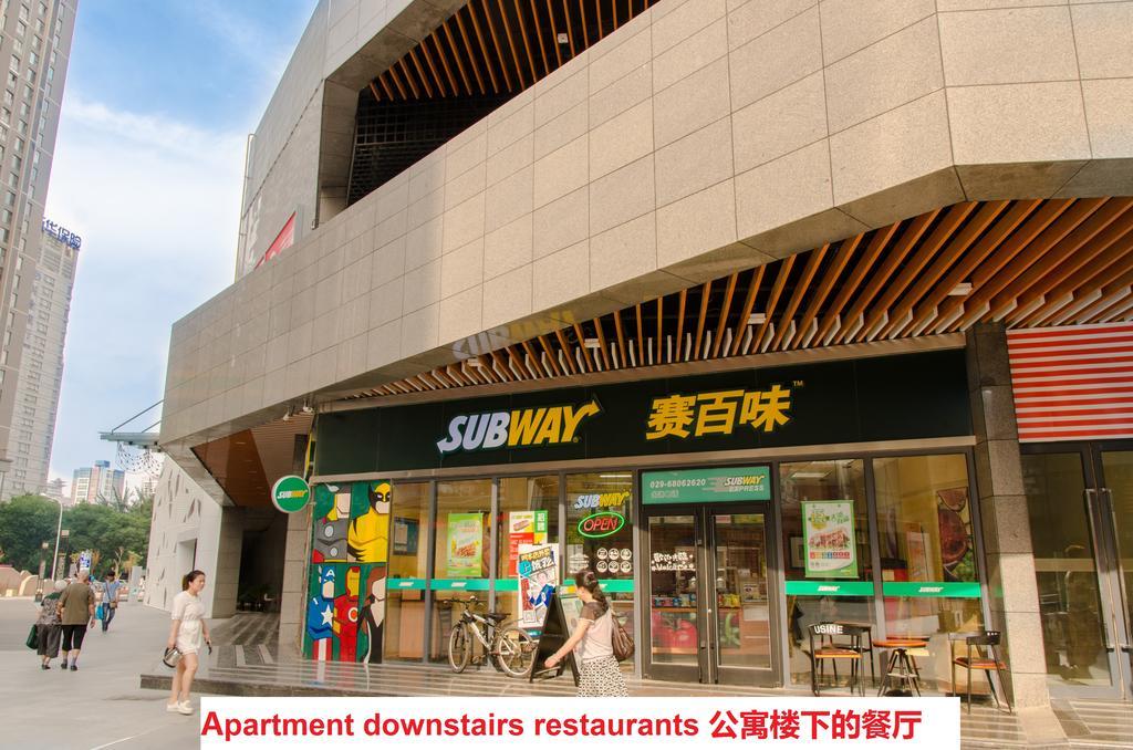 Mark And Henry Apartment Xi'An South Gate/City Wall ภายนอก รูปภาพ